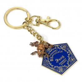 Harry Potter klúčenka Chocolate Frog (gold plated)
